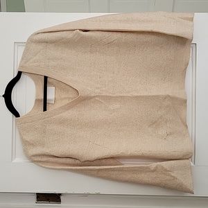 Zadig & Voltaire Cream V-Neck Sweater